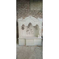 Indoor White Marble Home Temple