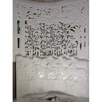 1.5 Feet White Marble Temple