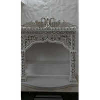 Indoor White Marble Temple