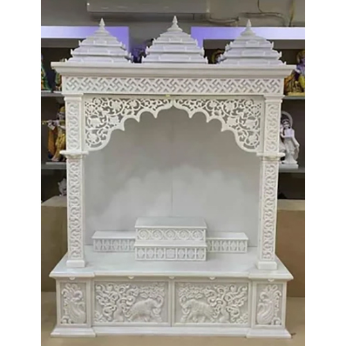 White Marble Pooja Home Temple