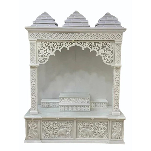 Traditional White Marble Temple