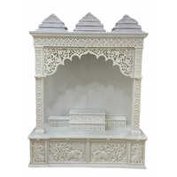 Traditional White Marble Temple