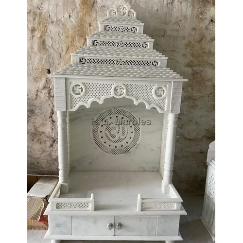 White Marble South West Design Temple - Regional Style: Indian