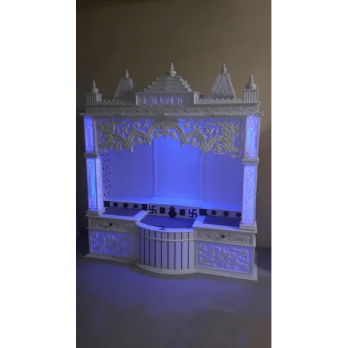 White Marble Home Tempel For Carving Work