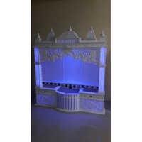White Marble Home Tempel For Carving Work