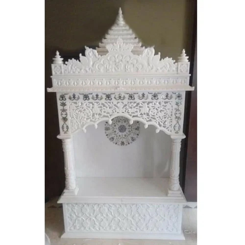 White Marble Home Temple
