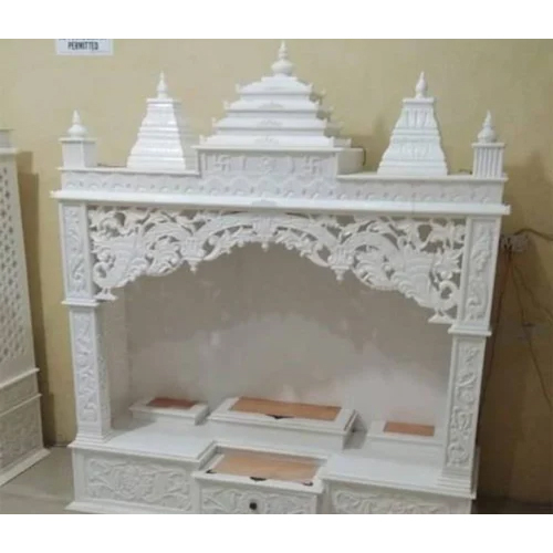 White Marble Home Temple