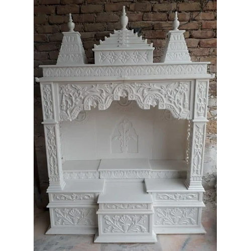 White Marble Home Temple