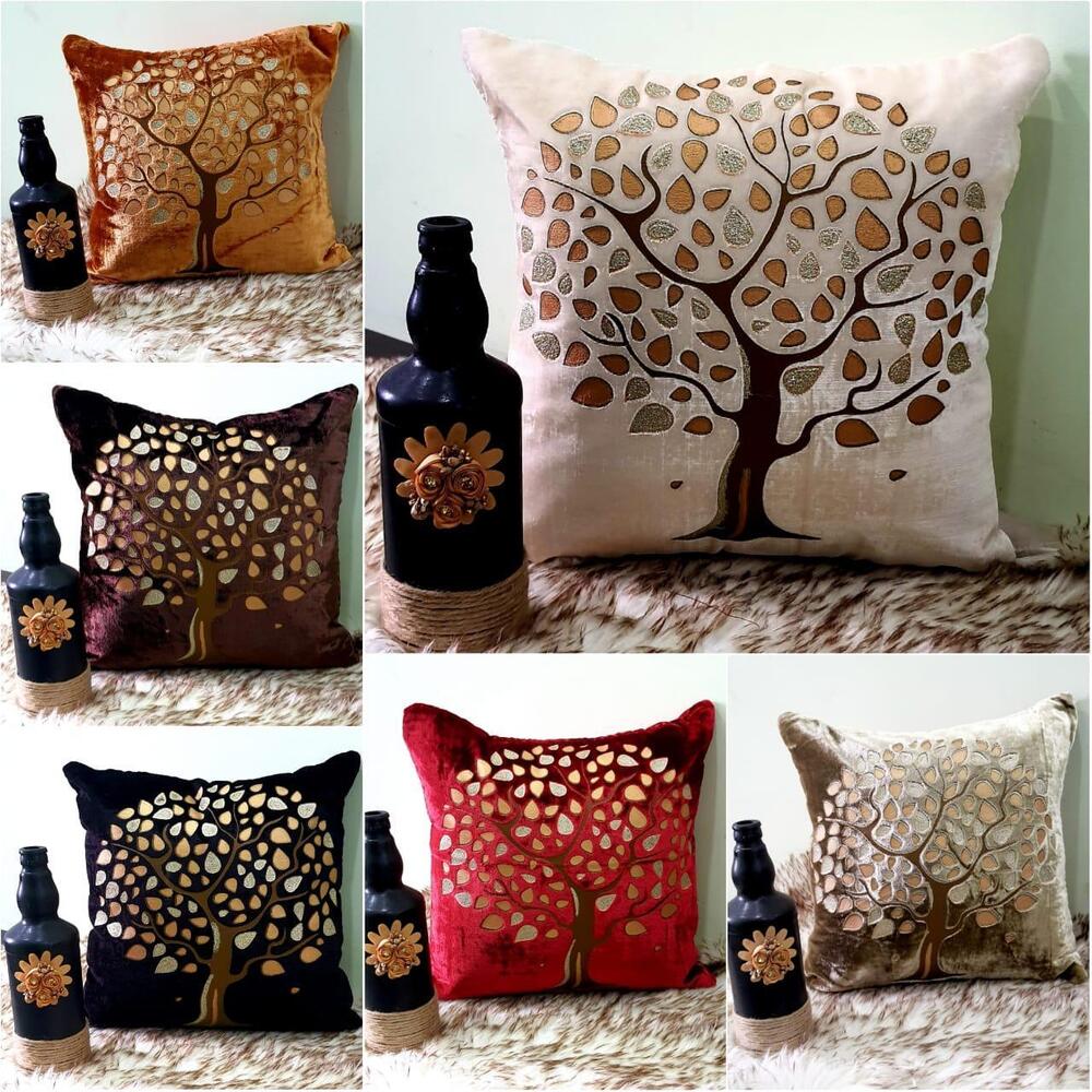 Surplus Cushion Cover - Color: Red And Yellow