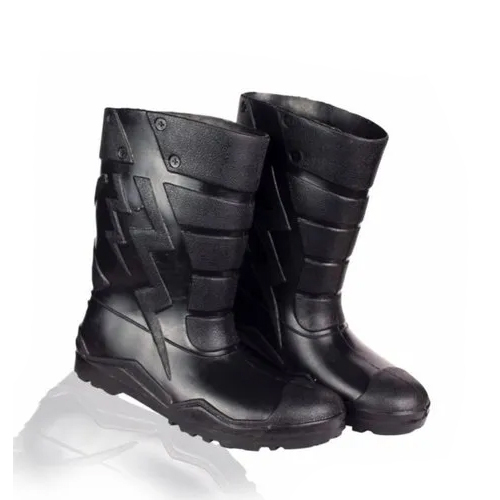 01_PVC Black Safety Gumboots