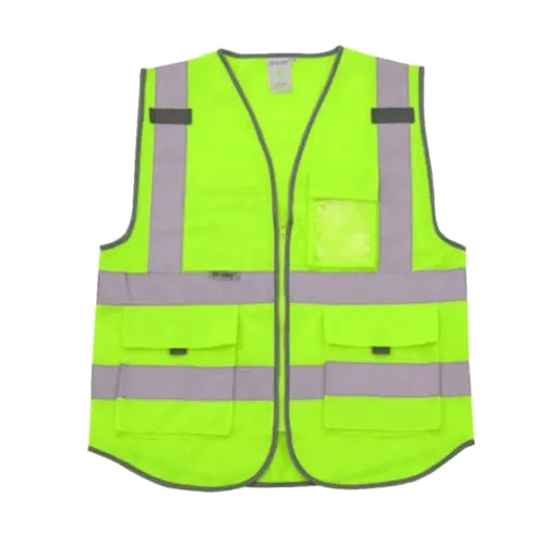 Green Reflective Safety Jacket