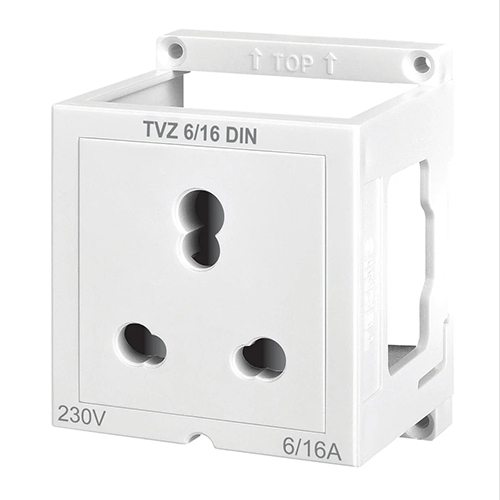 Din Rail Mounted Socket - Application: Industrial