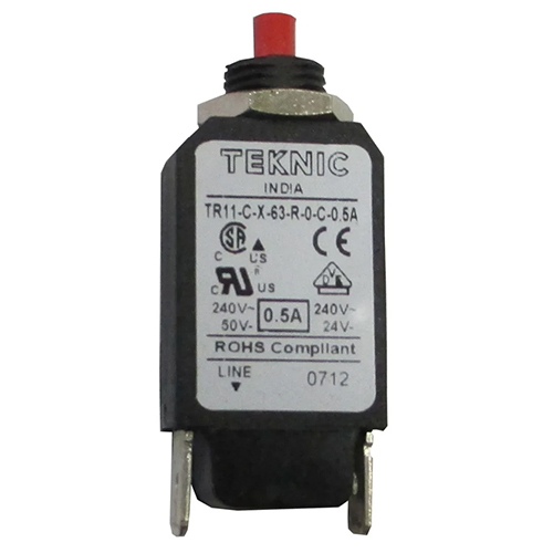 Tr-11 Teknic Circuit Breaker - Color: Black