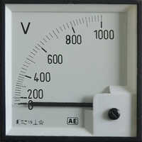 Moving Coil Voltmeter - Accuracy: High  %