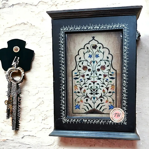 Wooden Box Key Holder