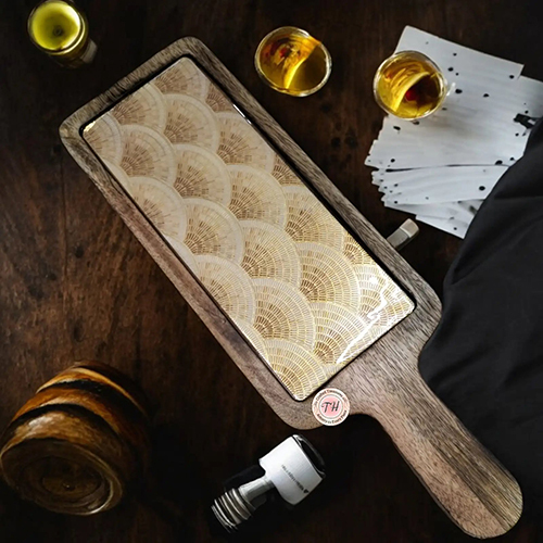 Service Wooden Platter