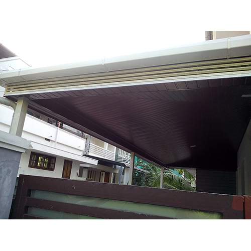 Modern Cantilever Car Parking Shed - Color: As Per Requirement