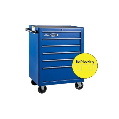 6 Drawers Blue Point Tools Trolley