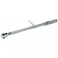 L Series Bluepoint Preset Click-type Torque Wrench - Steel Material, Standard Size, Grey Color | Round Shape, 1-year Warranty, Industrial Use