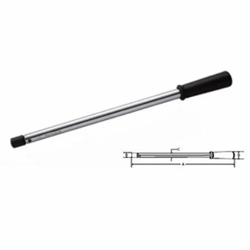 Interchangeable Head  Bluepoint Preset Click Type Torque Wrench - Color: Black