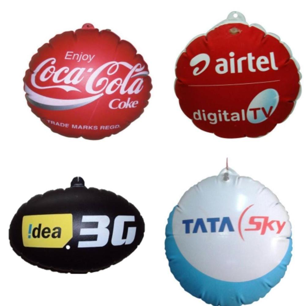 Balloon Dangler - Plastic, Standard Size, Green Color, Round Shape | Industrial Promotional Danglers For Eye-catching Displays