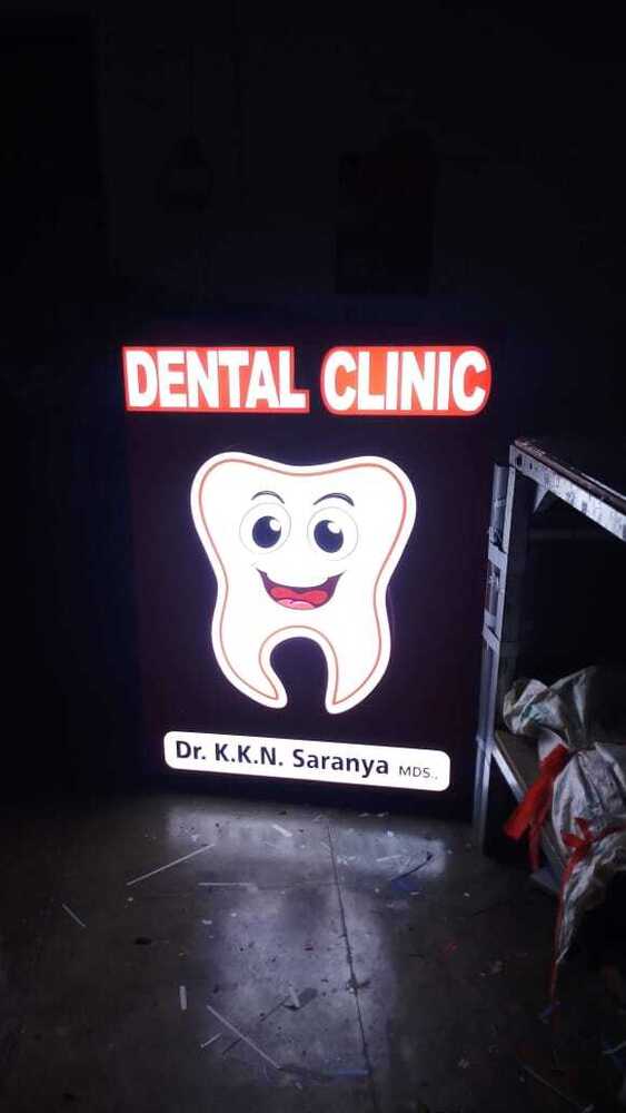 Lighting Name Board - Application: Outdoor