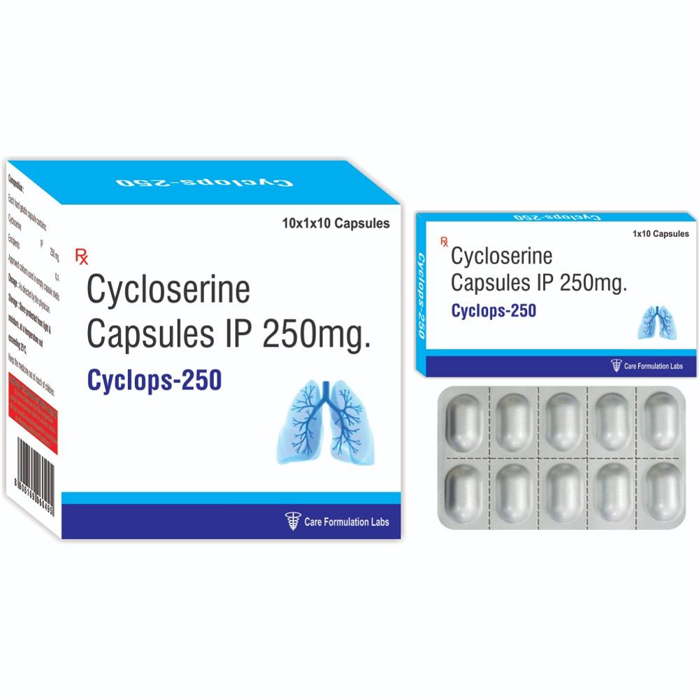 Cycloserine IP 250 mg hard gelatin capsule