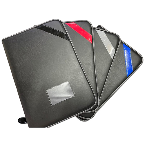 Leather Stylish File Folder - Material: Plastic