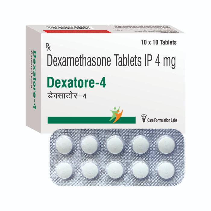 Dexamethasonate IP 4 mg TABLET