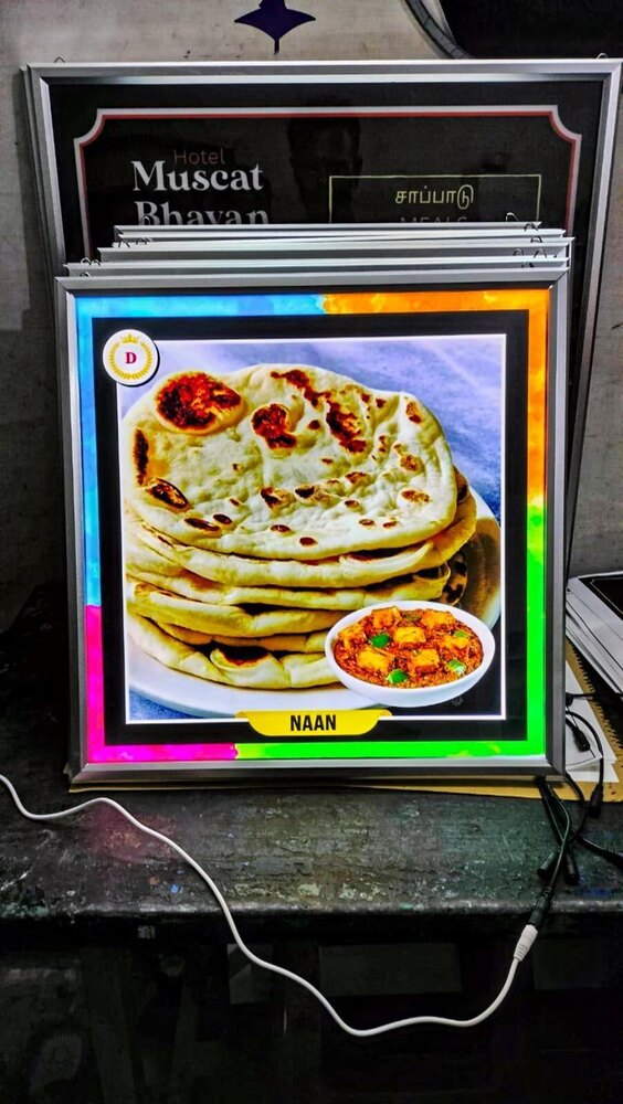 Led Clip On Board With Frame - Application: Indoor