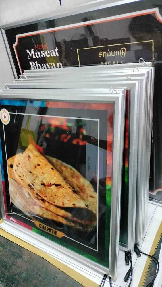 Led Clip On Board With Frame - Application: Indoor