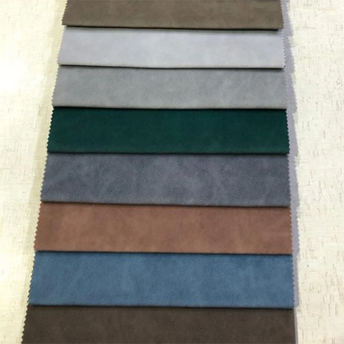 Heavy, Luxurious, and Soft-Touch Suede Sofa Fabric