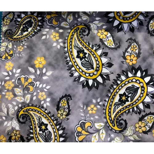 Backing Digital Print Holland Velvet Fabric - Attributes: Washable