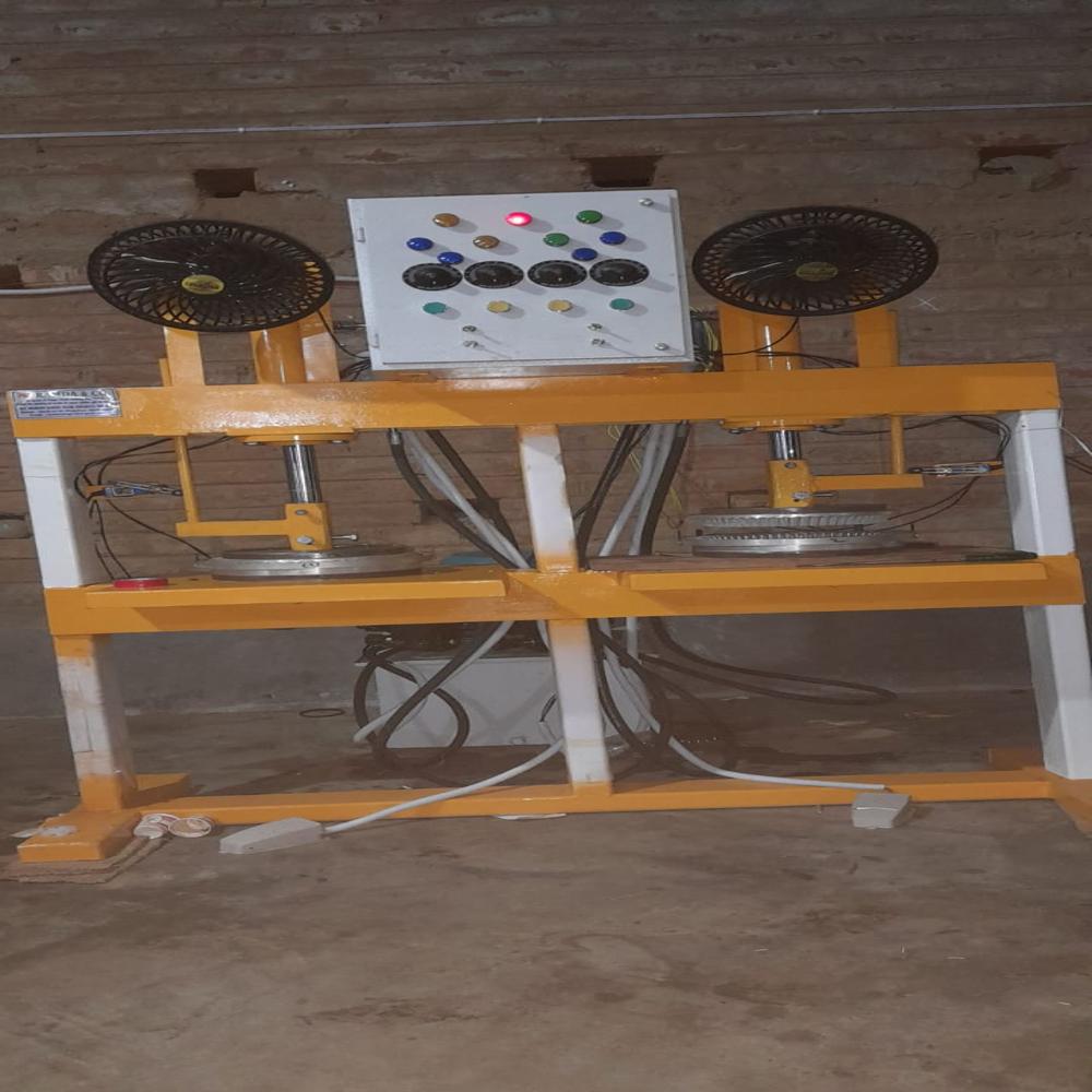 Semi Automatic Paper Plate Making Machine