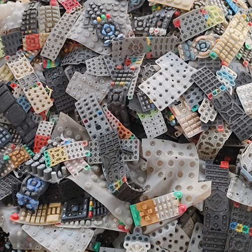Silicon Rubber Keypad Scrap