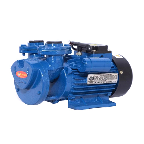 1 Hp V Type Casting Body Openwell Pump - Color: Black