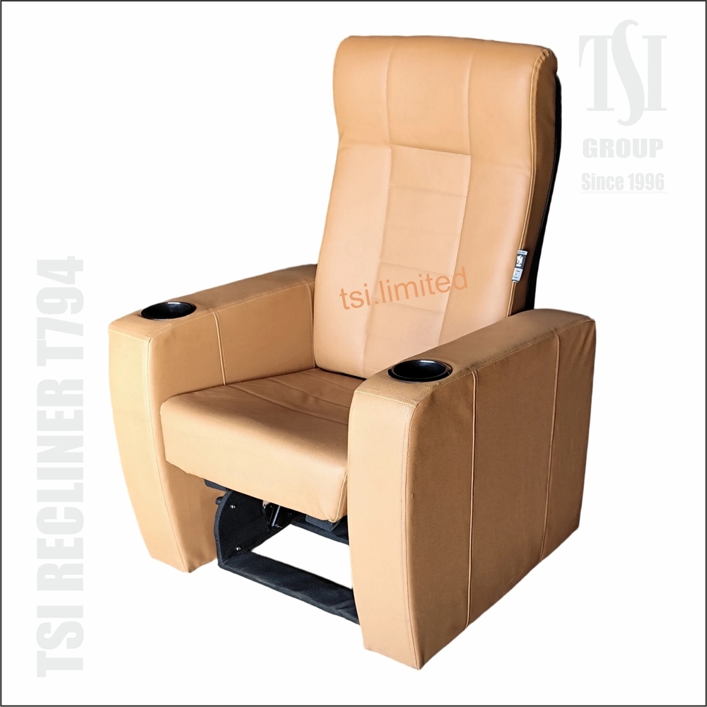 Modern Ergonomic Recliner Chair with Adjustable Headrest and Footrest