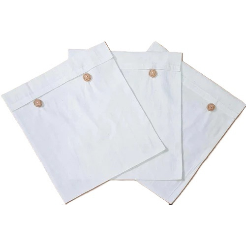 White Cotton Saree Cover