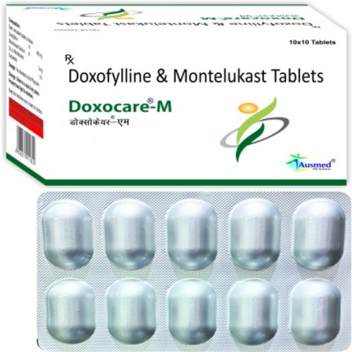 Doxofylline IP 400 mg Montelukast Sodium , Montelukast 5 mg TAB