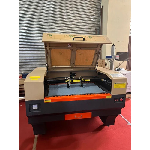 9060 Laser Cutting Machine - Color: Black