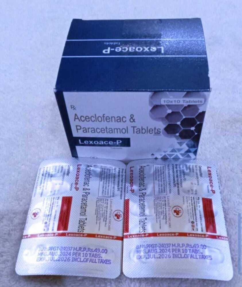 ACECLOFENAC + PARACETAMOL TABLETS