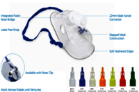 Aerosol Masks With Multi Venturi Barrels