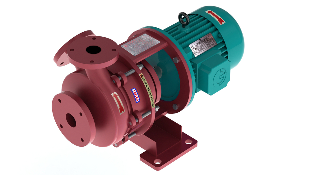 Industrial vertical sealless & glandless pumps