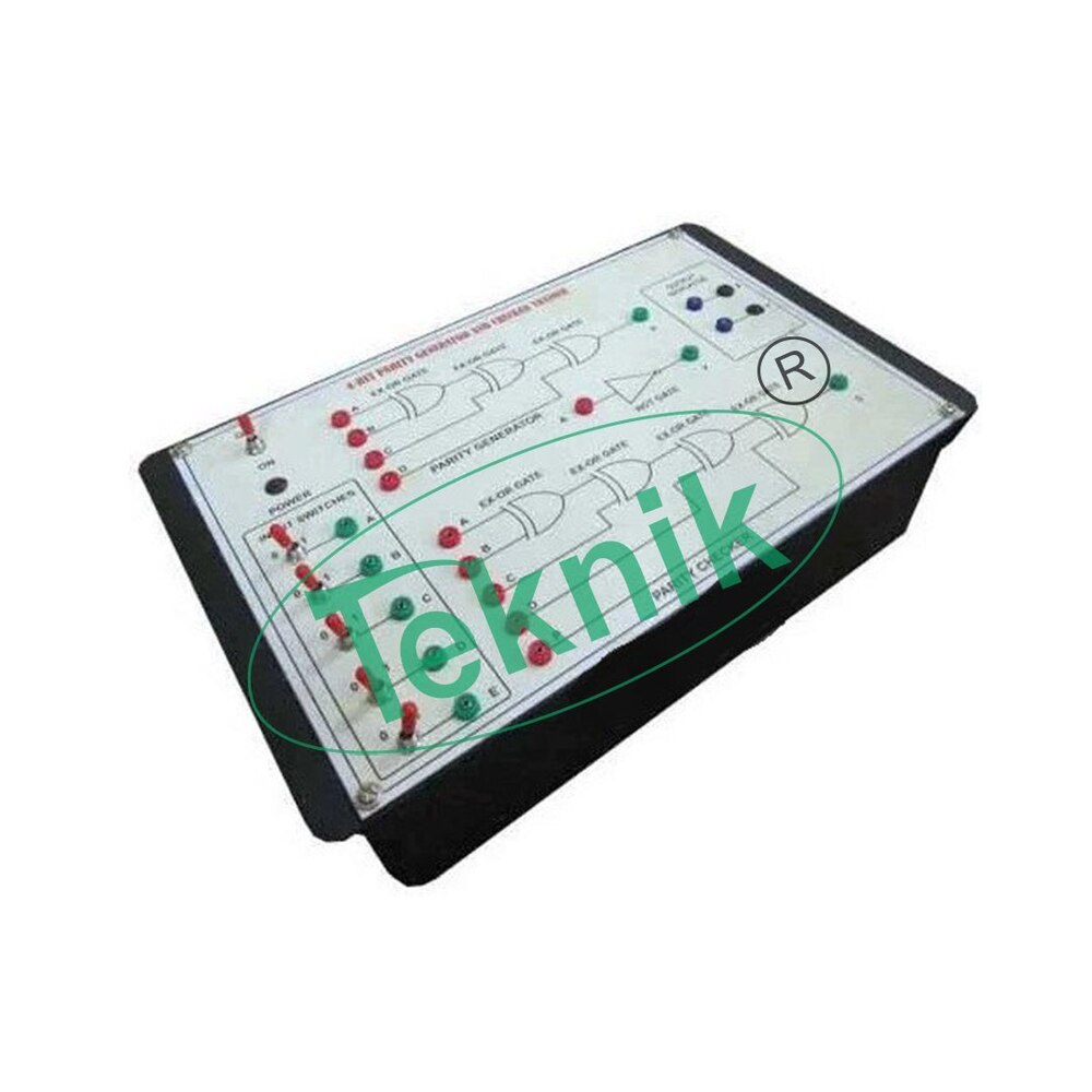 Parity Generator/checker With Bakelite Front Panel