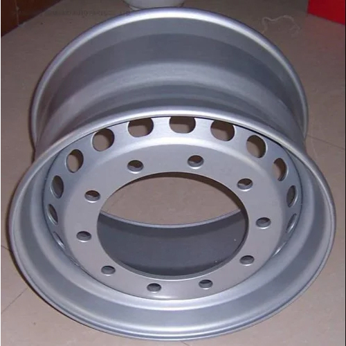 Trailer Rim - Color: Silver