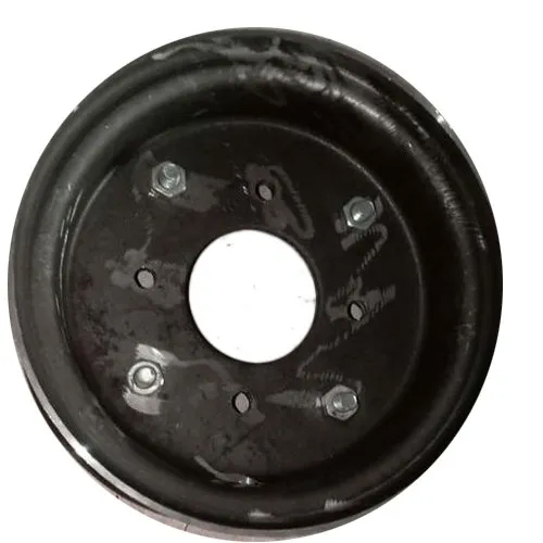 Wheel Barrow Rim - Color: Black