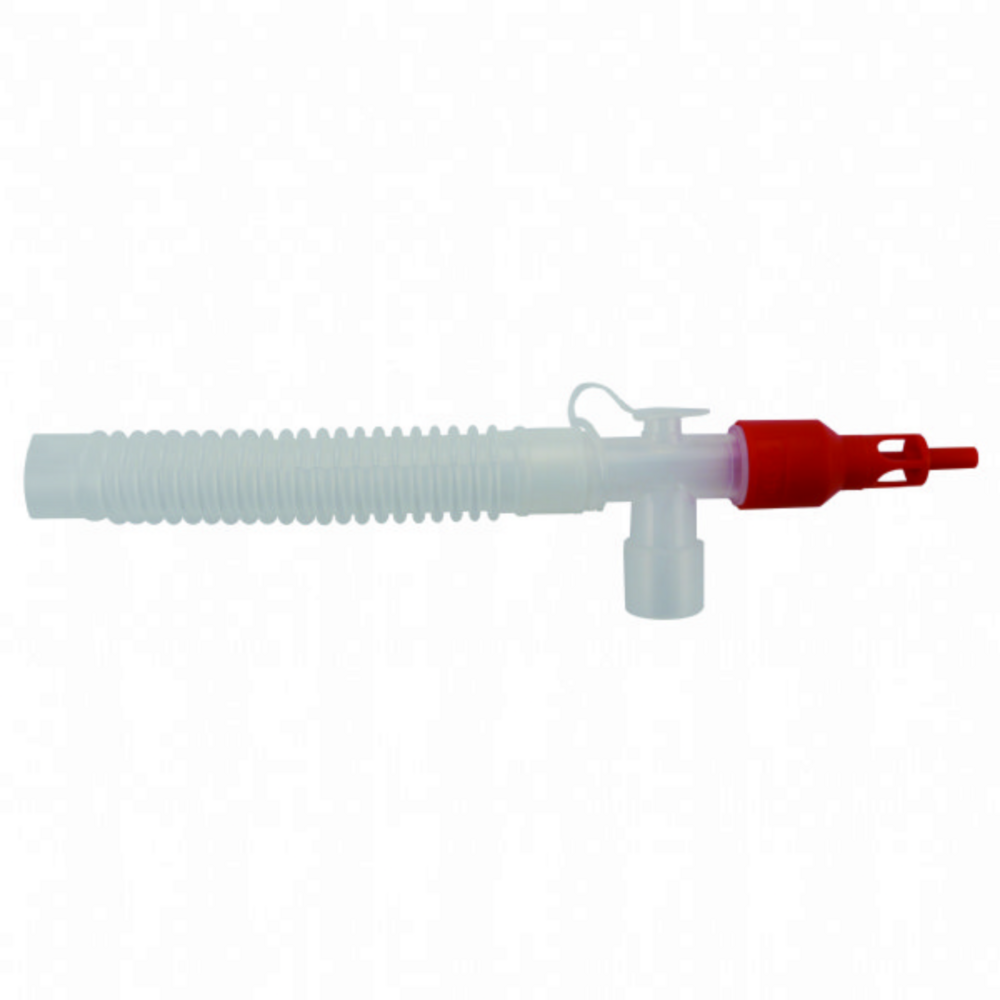Post Operative Oxygen - Abs & Plastic Material, White & Red Color | Ideal For Post-operative Care & Respiratory Therapy In Hospitals
