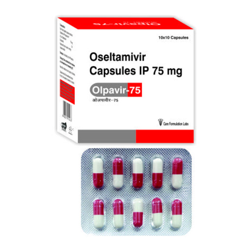 Hard Gelatin Capsule Contains Oseltamivir Phosphate  75 mg TAB