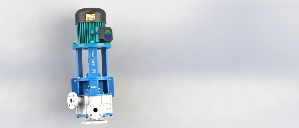Industrial Vertical Glandless Non Metallic Pumps - Flow Rate: Upto 200 Ma /Hr