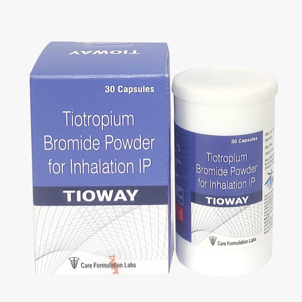 capsule contains Tiotropium Bromide Monohydrate IP eq. to Tiotropium 18 mcg. rota capsule Rotacapsule.